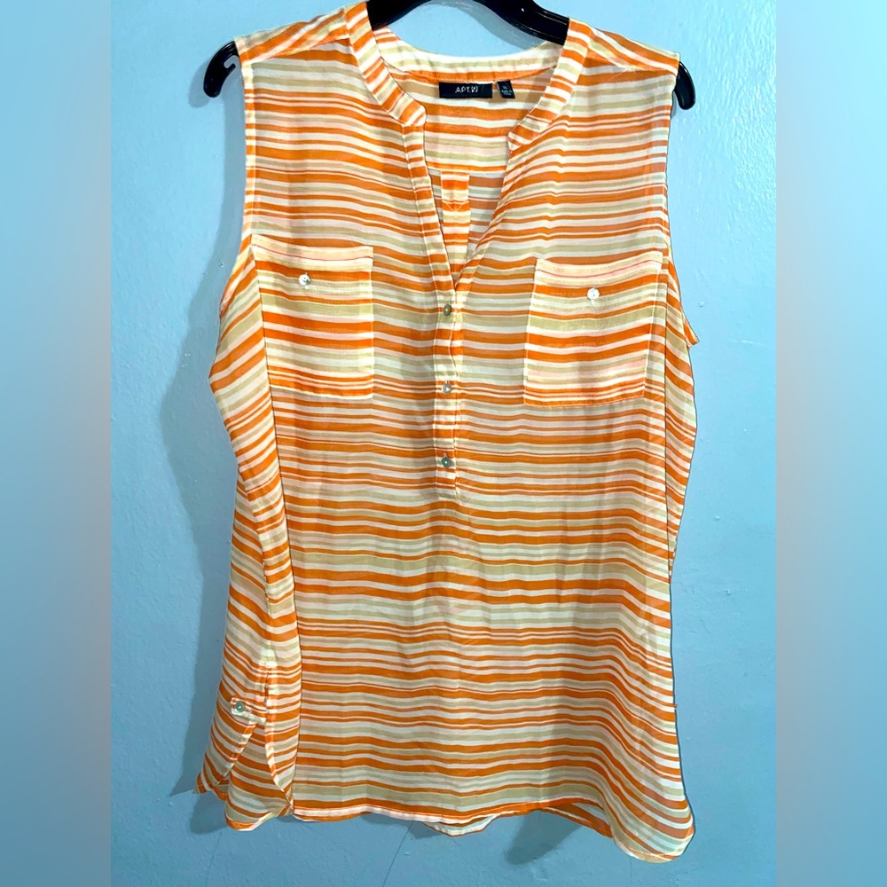 Apt9 Sleeveless Top Size XL